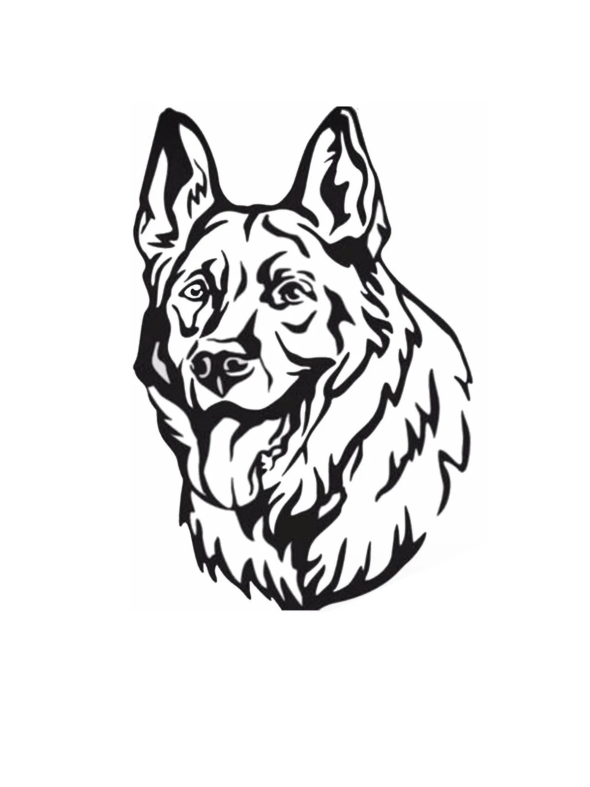 دستبند چرمی نقره سگ ترسیم